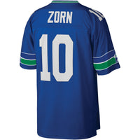 Seattle Seahawks Jim Zorn Mitchell & Ness Royal Legacy Replica Jersey