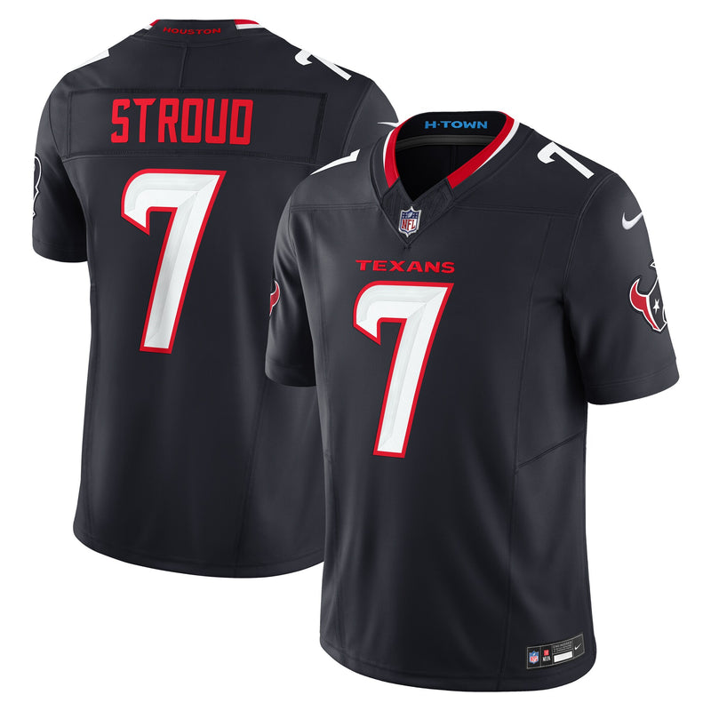 Houston Texans C.J. Stroud Nike Navy Vapor F.U.S.E. Limited Jersey