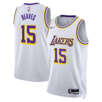 Los Angeles Lakers Nike Association Edition Swingman Jersey - White - Austin Reaves
