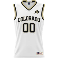 Colorado Buffaloes GameDay Greats Lightweight NIL Pick-A-Player Basketball Jersey - White