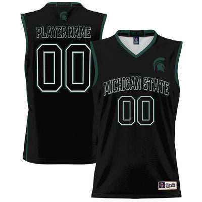Michigan State Spartans GameDay Greats NIL Pick-A-Player Basketball Jersey - Black