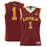 #1 Loyola Chicago Ramblers GameDay Greats Lightweight Basketball Jersey - Maroon