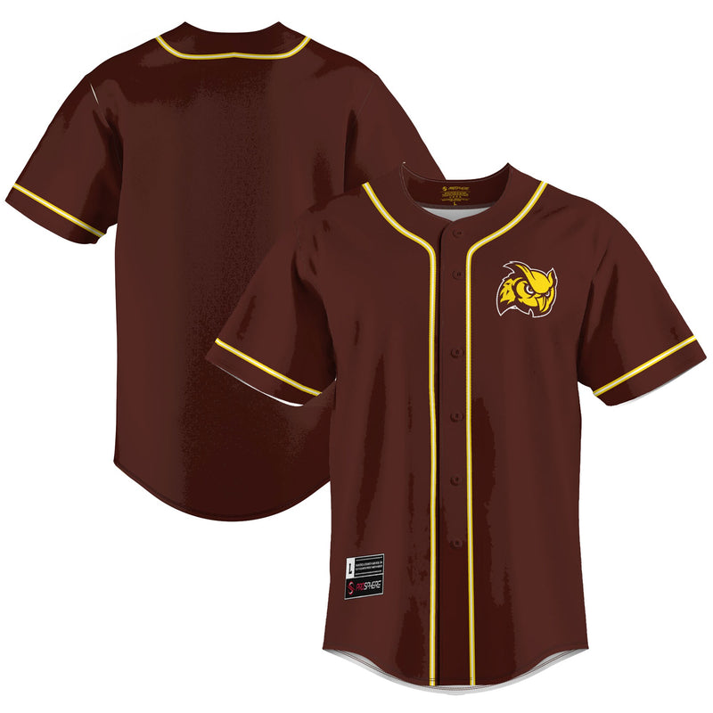 Rowan Profs GameDay Greats Lightweight Baseball Jersey - Brown