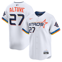 Houston Astros Jose Altuve Nike White 2025 City Connect Limited Player Jersey