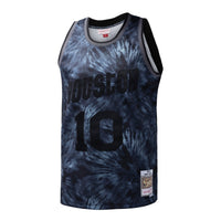 Houston Rockets Mitchell & Ness Sam Cassell 1993 Tie Dye Swingman Jersey - Purple/Black