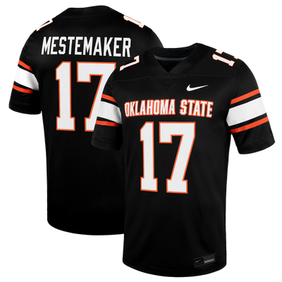 Drew Mestemaker Oklahoma State Cowboys Nike Alternate Game Jersey - Black