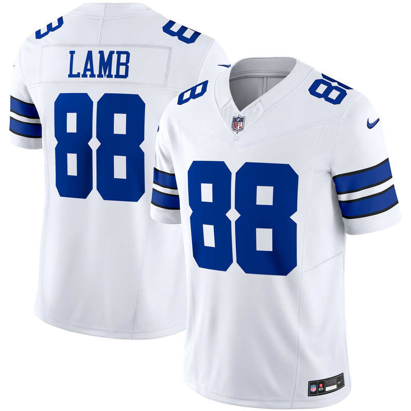 Dallas Cowboys CeeDee Lamb Nike White Vapor F.U.S.E. Limited Jersey