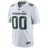 Michigan State Spartans Nike Football Custom Game Jersey - White