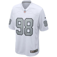 Las Vegas Raiders Maxx Crosby Nike White Alternate Game Jersey