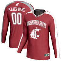 Washington State Cougars GameDay Greats NIL Pick-A-Player Lightweight Collegiate Volleyball Fashion Jersey - Crimson