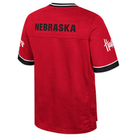 Colosseum Red Nebraska Huskers Nothing But The Hits Football Jersey