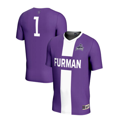 #1 Furman Paladins GameDay Greats Lightweight Soccer Jersey - Purple
