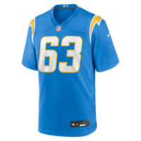 Los Angeles Chargers Tyler Biadasz Nike Powder Blue Team Game Jersey