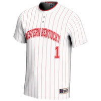 #1 Western Kentucky Hilltoppers GameDay Greats Lightweight Softball Jersey - White
