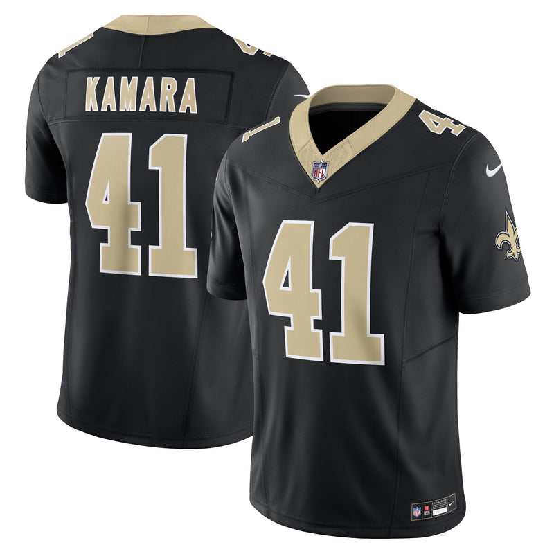 New Orleans Saints Alvin Kamara Nike Black Vapor F.U.S.E. Limited Jersey