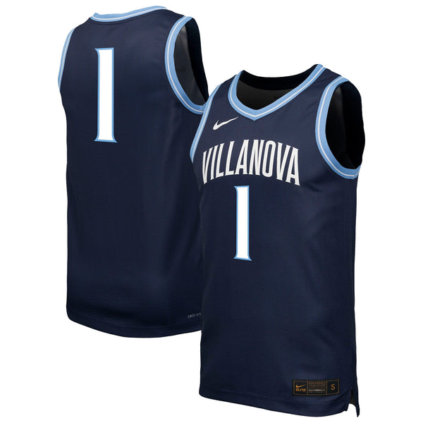 Villanova Wildcats Nike #1 Replica Basketball Jersey - Navy