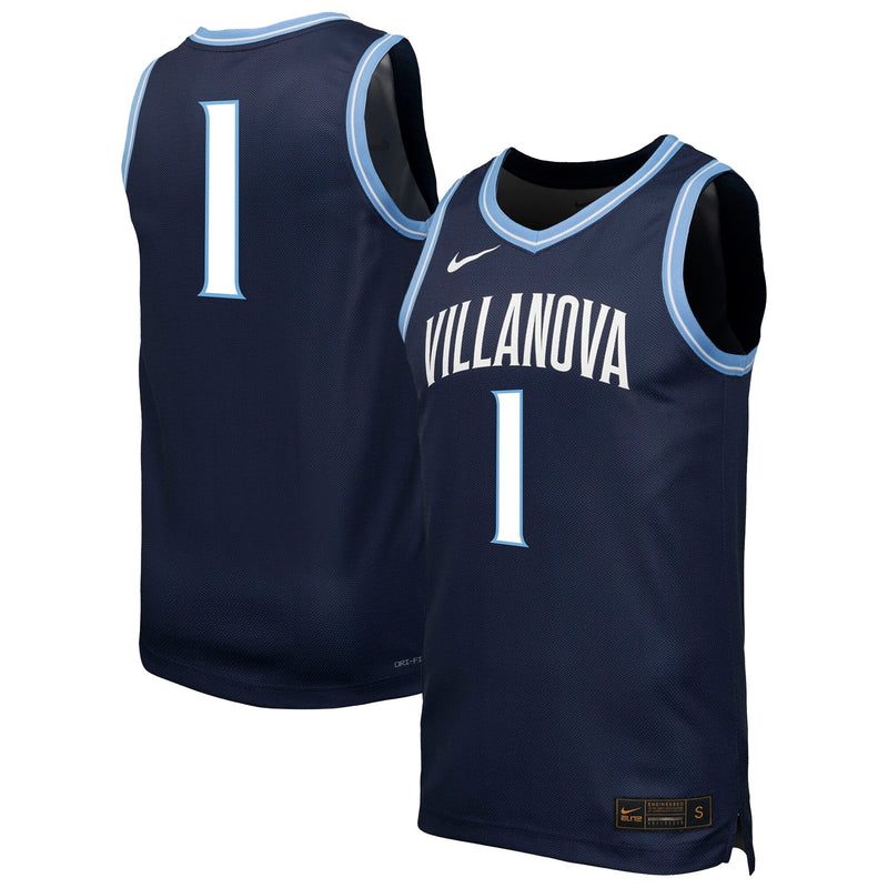 Villanova Wildcats Nike #1 Replica Basketball Jersey - Navy