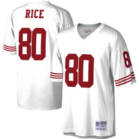 San Francisco 49ers Jerry Rice Mitchell & Ness White Legacy Replica Jersey