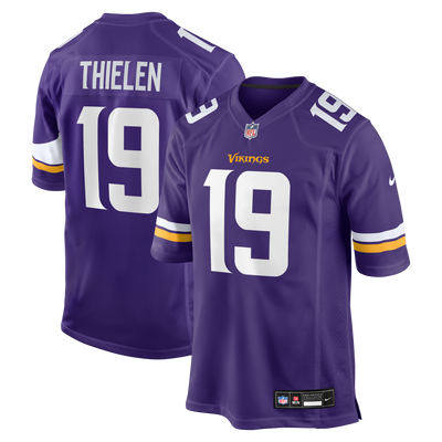 Minnesota Vikings Adam Thielen Nike Purple Game Jersey