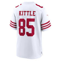 San Francisco 49ers George Kittle Nike White Team Game Jersey
