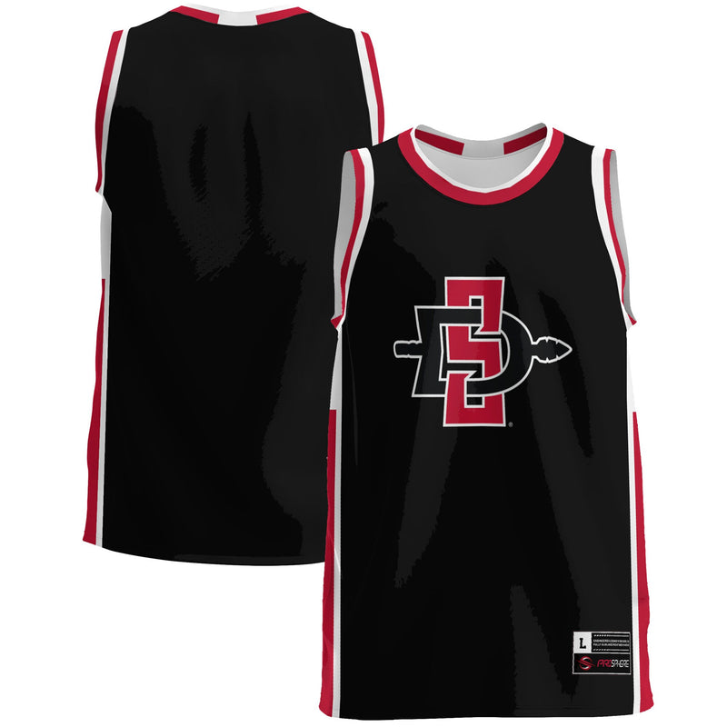 San Diego State Aztecs GameDay Greats Lightweight Basketball Jersey - Black