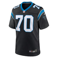 Carolina Panthers Brady Christensen Nike Black Team Game Jersey