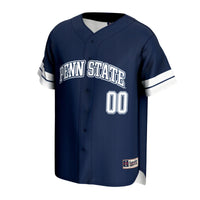 Penn State Nittany Lions GameDay Greats NIL Pick-A-Player Lightweight Baseball Jersey - Navy