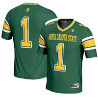 #1 NDSU Bison GameDay Greats Endzone Football Jersey - Green