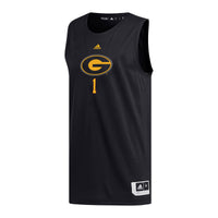 #1 Grambling Tigers adidas Replica Basketball Jersey - Black