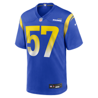 Los Angeles Rams Ty Hamilton Nike Royal Team Game Jersey