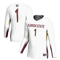 #1 Florida State Seminoles GameDay Greats Lightweight Volleyball Jersey - White