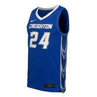Creighton Bluejays Nike Replica Basketball Jersey - Blue