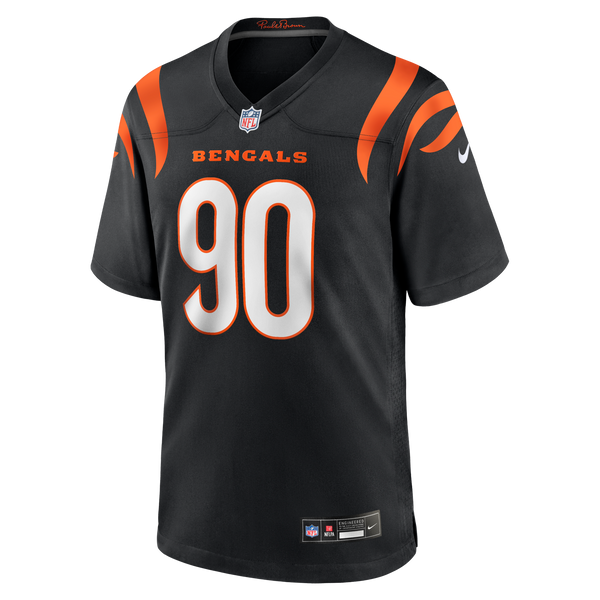 Cincinnati Bengals Owen Carney Nike Black Home Game Player Jersey