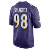 Baltimore Ravens Tony Siragusa Nike Purple Game Retired Player Jersey