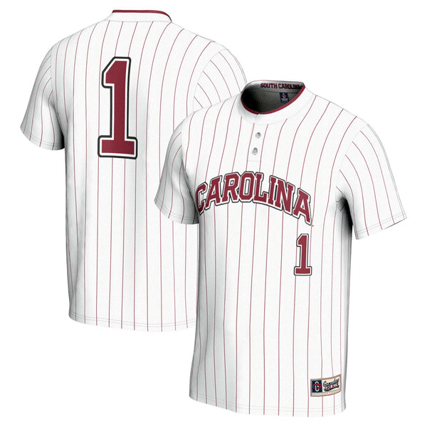 #1 South Carolina Gamecocks GameDay Greats Lightweight Softball Jersey - White