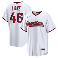 Cleveland Guardians Nathaniel Lowe Nike White Home Replica Jersey