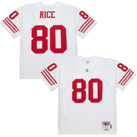San Francisco 49ers Jerry Rice Mitchell & Ness White 1994 Legacy Replica Jersey