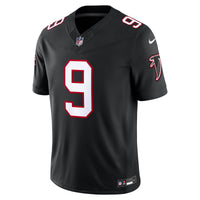 Atlanta Falcons Michael Penix Jr. Nike Black Alternate Throwback Vapor F.U.S.E. Stitched Limited Jersey
