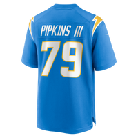 Los Angeles Chargers Trey Pipkins III Nike Powder Blue Game Jersey