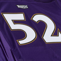 Baltimore Ravens Ray Lewis Mitchell & Ness Purple 1996 Authentic Throwback Jersey
