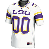 LSU Tigers GameDay Greats NIL Pick-A-Player Football Jersey - White