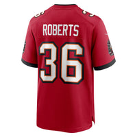 Tampa Bay Buccaneers JJ Roberts Nike Red Team Game Jersey