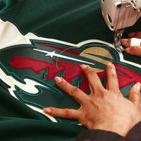 Minnesota Wild Fanatics Green Home Authentic Pro Custom Jersey