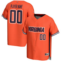 Virginia Cavaliers GameDay Greats NIL Pick-A-Player Lightweight Baseball Jersey - Orange