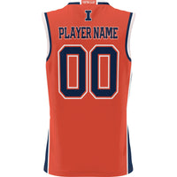 Illinois Fighting Illini GameDay Greats Lightweight NIL Pick-A-Player Basketball Jersey - Orange