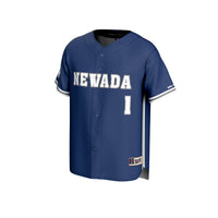 Nevada Wolf Pack GameDay Greats Adult Lightweight Baseball Jersey - Navy