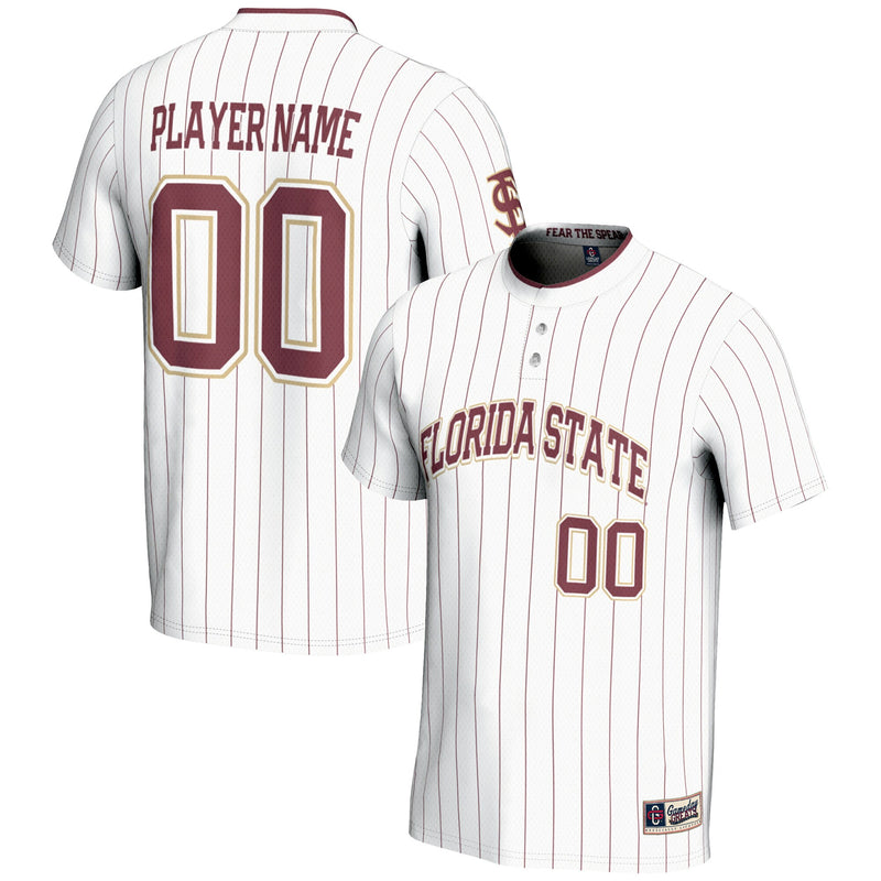 Florida State Seminoles GameDay Greats NIL Pick-A-Player Lightweight Softball Jersey - White