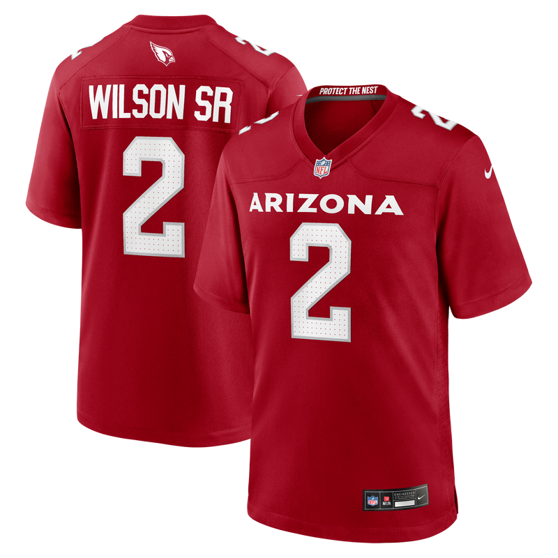 Arizona Cardinals Mack Wilson Sr. Nike Cardinal Team Game Jersey