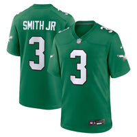 Philadelphia Eagles Nolan Smith Nike Kelly Green Alternate Game Jersey