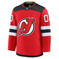 New Jersey Devils Fanatics Red Home Premium Custom Jersey